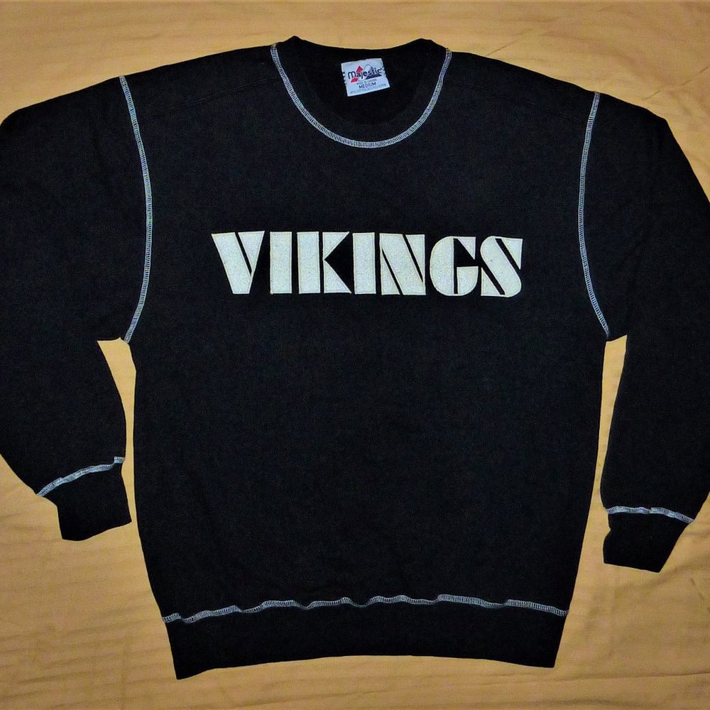 Minnesota Vikings sweatshirt vintage Majestic 90s Y2K NFL football